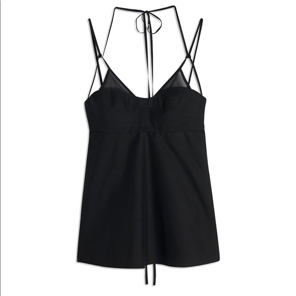 Victoria Beckham double layer silk cami top - Picture 5 of 8
